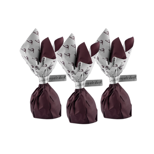 Rabitos Royale Individually Hand Wrapped Dark Chocolate Figs - 30 Pieces
