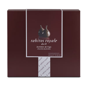 Rabitos Royale Dark Chocolate Covered Fig (24 Pieces / 425g)