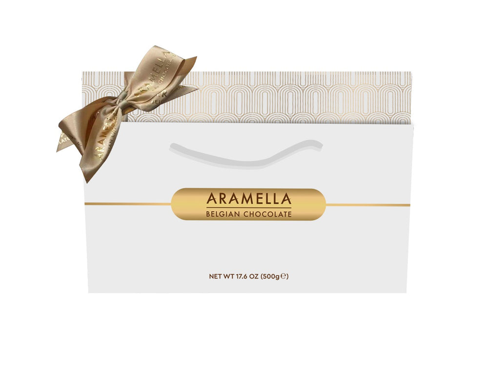 Aramella Belgian Chocolate White Box (40 Pieces / 17.6oz)