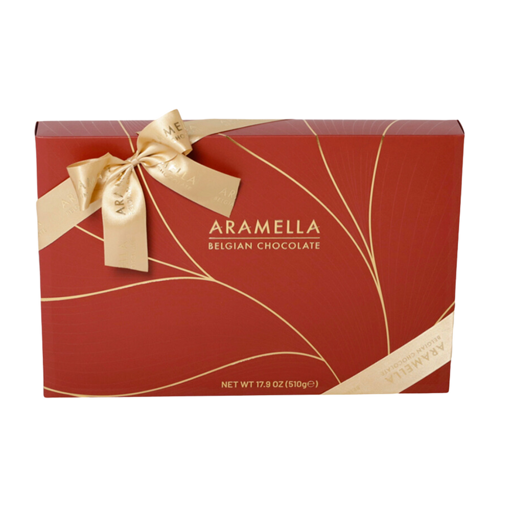 Aramella Belgian Chocolate Red Box (40 Pieces / 17.98oz / 510g)