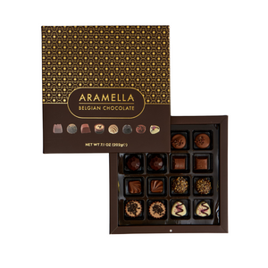 Aramella Belgian Chocolate Brown Box (16 Pieces / 7.1 oz / 20g)