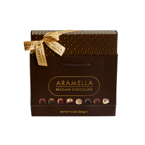 Aramella Belgian Chocolate Brown Box (16 Pieces / 7.1 oz / 20g)