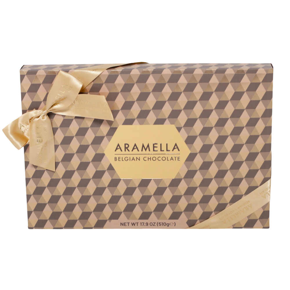 Aramella Belgian Chocolate Gold Box (40 Pieces / 17.6oz)