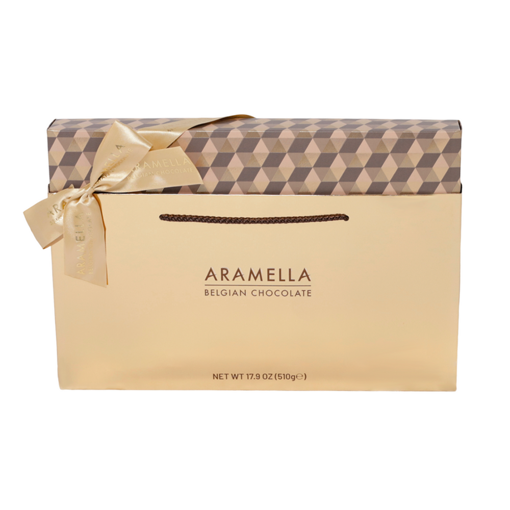 Aramella Belgian Chocolate Gold Box (40 Pieces / 17.6oz)