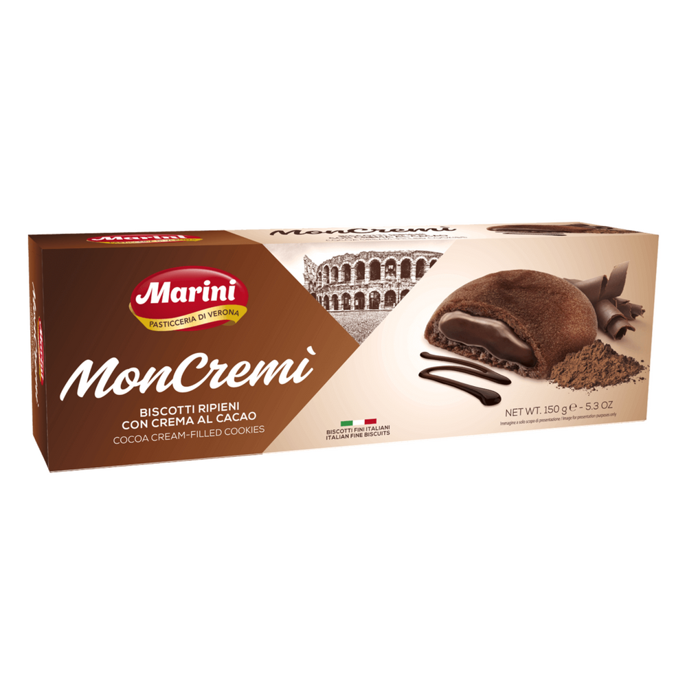 Marini Moncremi Cocoa Cream Filled Cookies (8 Pieces / 150g)