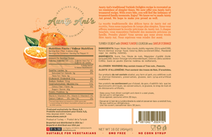 Aunty Ani's Orange Flavored Turkish Delight (16oz / 454gr)