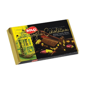 
                
                    Load image into Gallery viewer, Bolci Dark Chocolate Bar With Whole Pistachios (150g / 5.29oz)
                
            