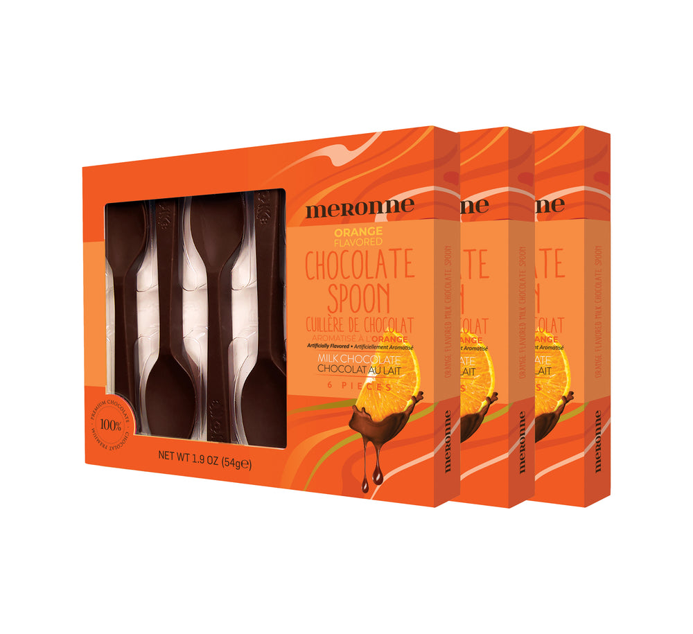 
                
                    Load image into Gallery viewer, Orange Flavored Milk Chocolate Spoon (3 PACK)
                
            