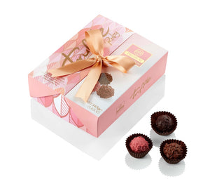 Elit Premium Collection Ruby, Milk & Dark Chocolate Truffles (15 Pieces / 165gr / 5.82oz )